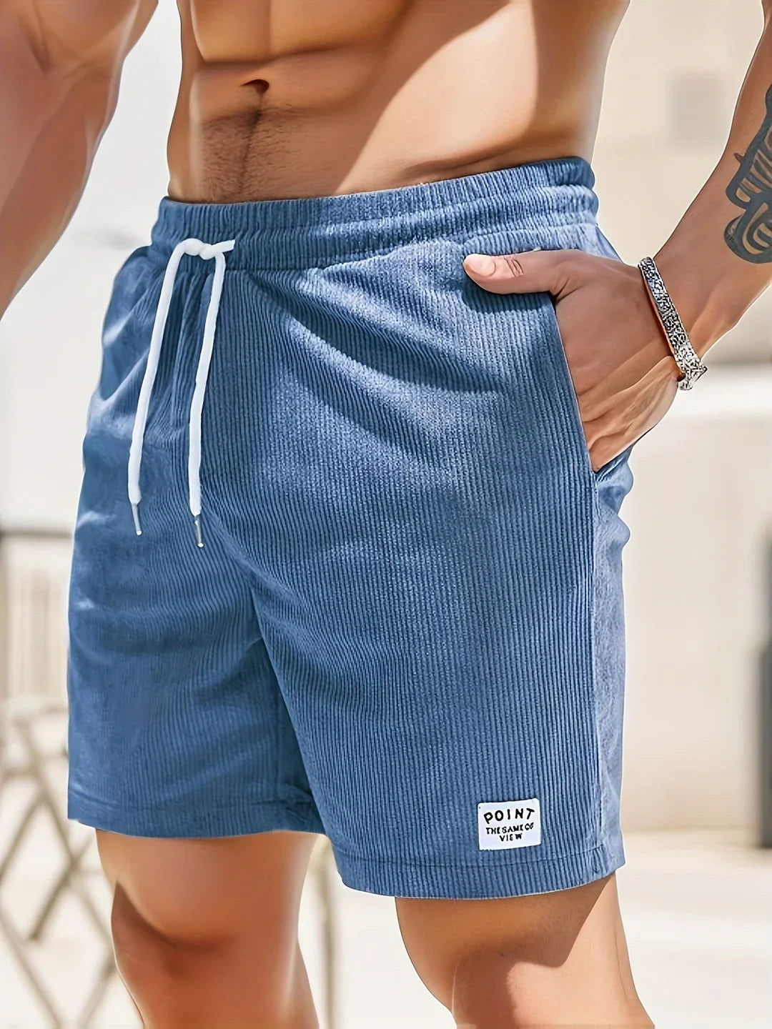 ALESSIO™ - CORD SHORTS VOOR HEREN