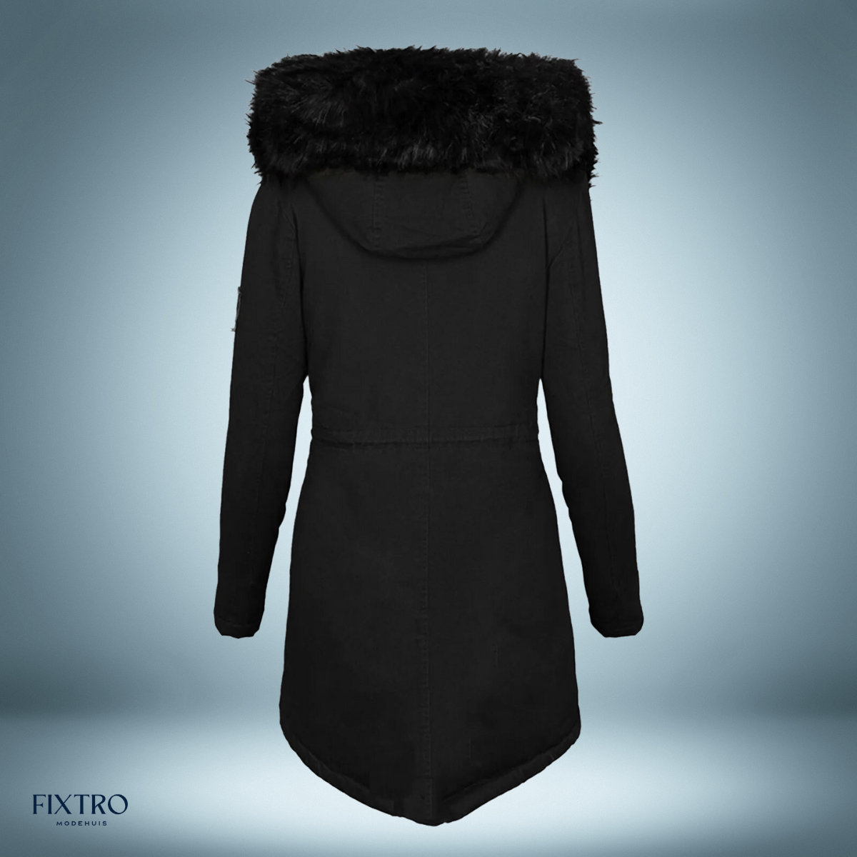 Couture Design - Exclusieve parka met bontkraag