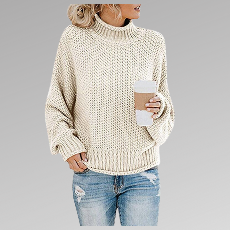 Couture Design - Klassieke knit sweater met kraag