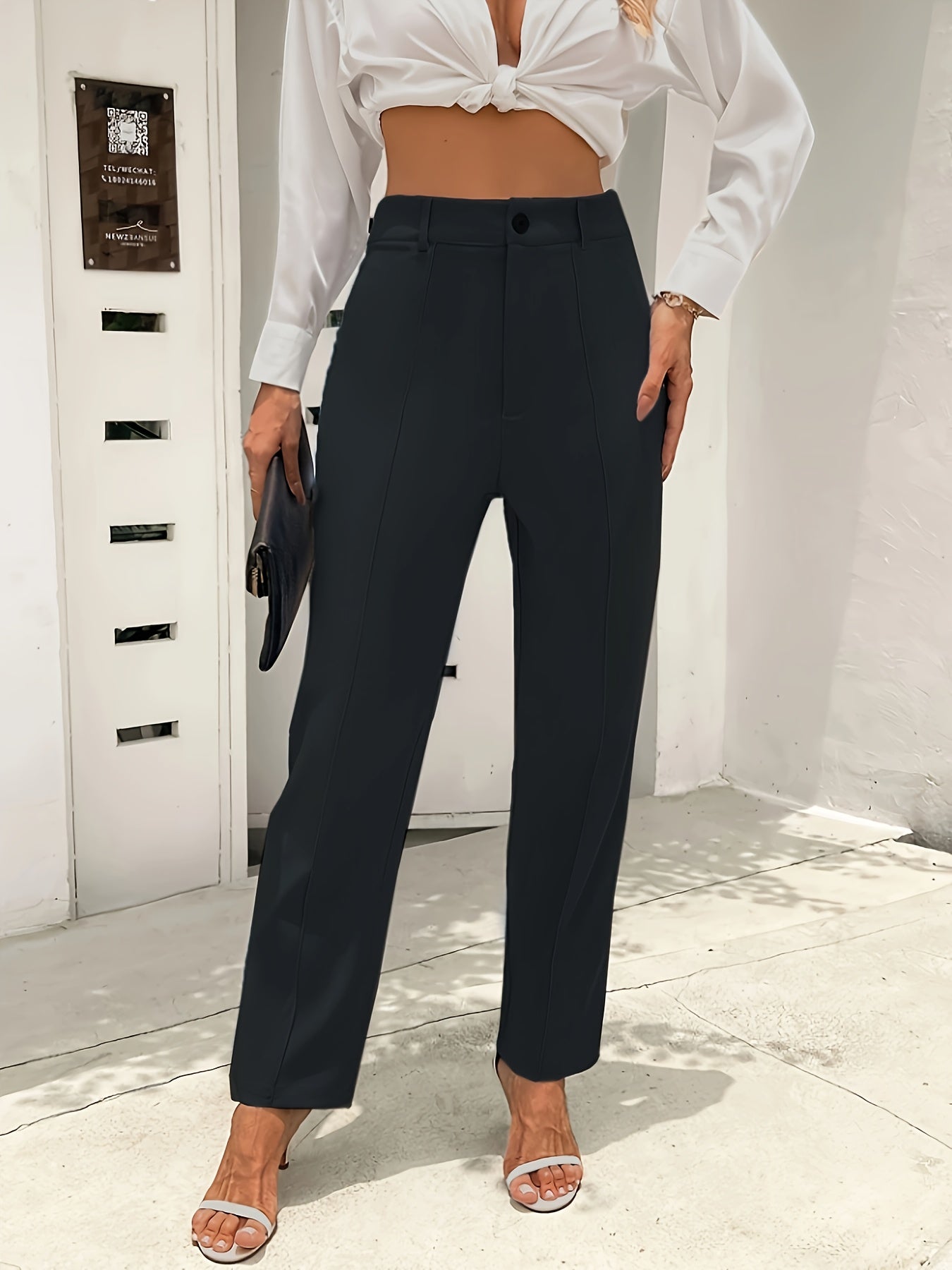 Elise | Elegante Hoge Taille Broek