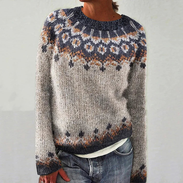 Couture Design - geometrische knit sweater