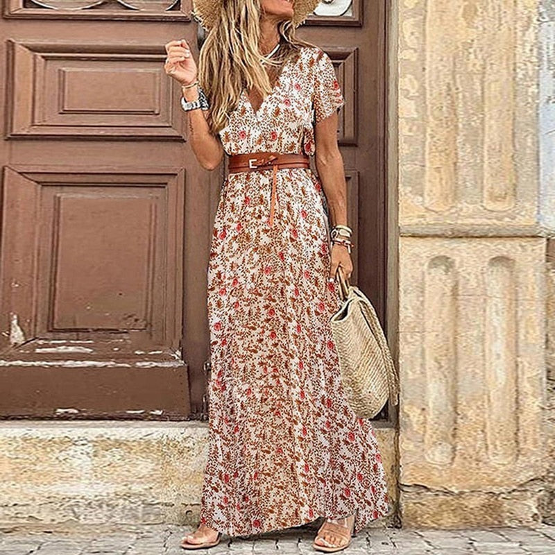 Liz™ Boho Maxi Jurk