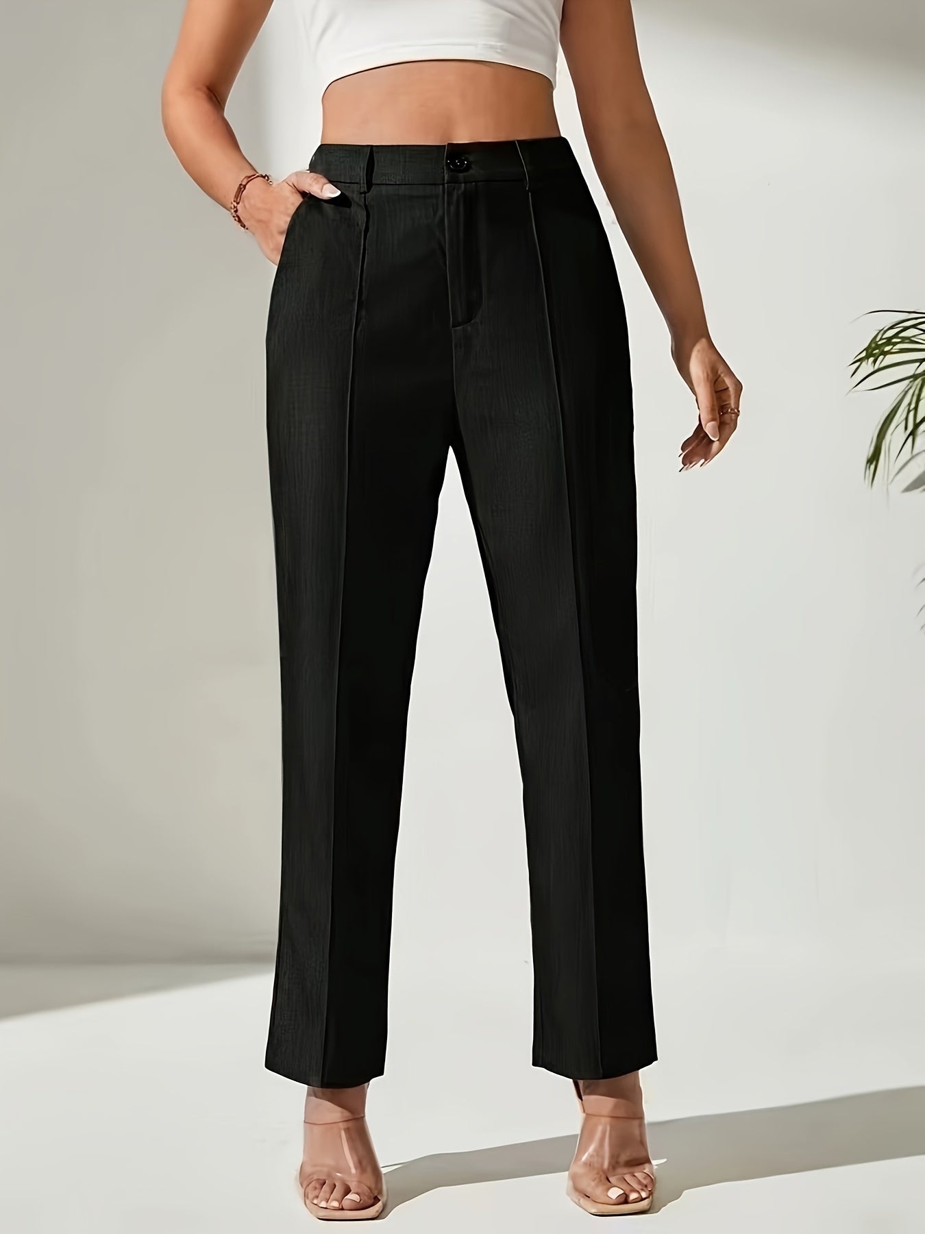 Sidonia | Elegante Hoge Taille Broek