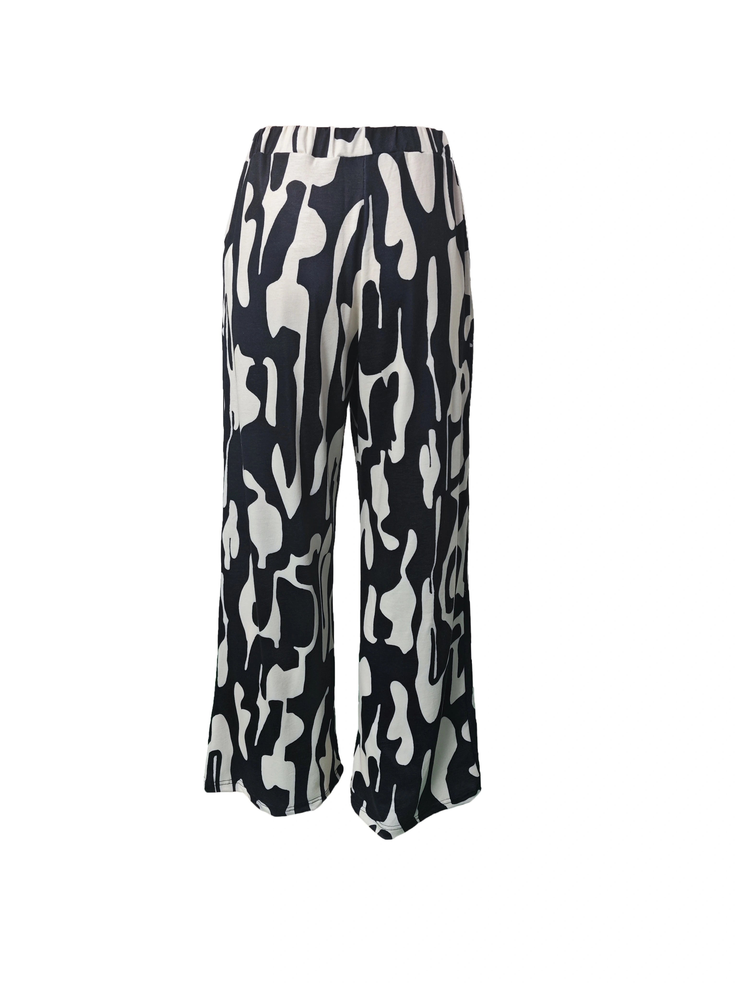 Jinte | Comfortabele Broek met Allover-Print