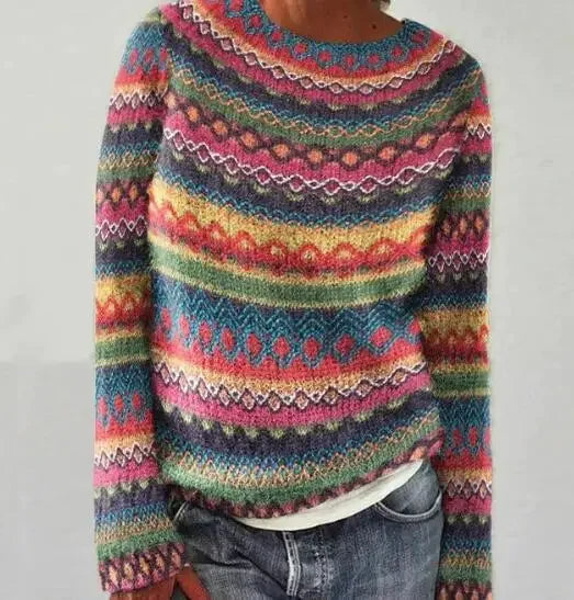 Couture Design - Retro knit sweater